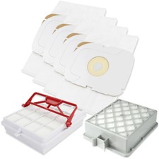 12 Staubsaugerbeutel + 1 Hepa + 1 Carbon Filter passt für Lux Intelligence S115