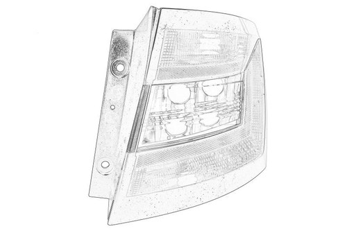 Skoda lampe hinten 6v9 - oe,