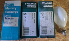 4 x HQL Leuchtmittel E27, 3x80, 1x125W