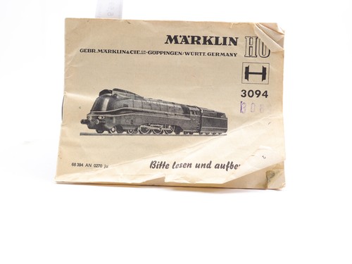 Märklin 3094 beschreibung - märklin,