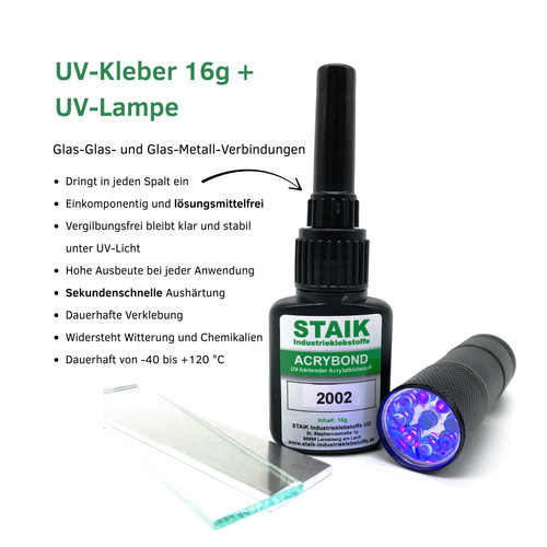 Kleber staik acrybond 2002 - uv-kleber,