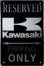Blechschild Kawasaki 20x30cm