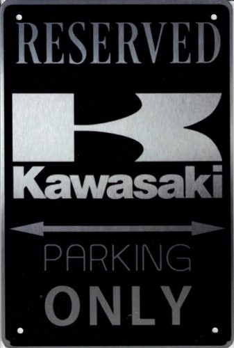 Blechschild kawasaki 20x30cm - blechschild,