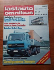 Lastauto-Omnibus 10/1980
