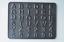 Buchstaben- und Zahlenmodel