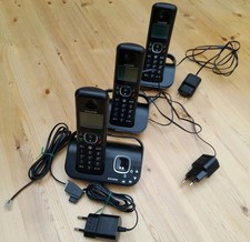 Alcatel F860 Voice Trio Schnurloses Telefon-Set mit Anrufbeantworter, OVP