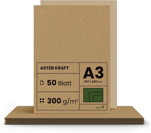 50x kraftpapier 300g din - 50x,