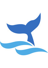 5x car sticker whale sticker