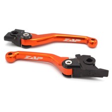 ZAP Klapp Kupplungs Brems Hebel Satz KTM SX EXC 250 300 350 Brembo 14- orange