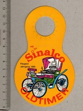 Aufkleber/Sticker Sinalco Oldtimer Peugeot 1890