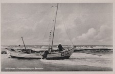 * Kölpinsee Fischerboot Ostsee Seefahrt DDR 1950er AK Ansichtskarte 3489