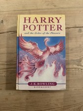 Harry Potter Order Of The Phoenix - 1st Ed Print Error 766 Page Rare JK Rowling