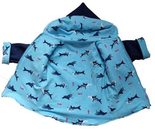 Wollwalkjacke wendejacke hai - wollwalkjacke,