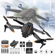 Mini Faltbar WiFi FPV Drohne Mit 4K-HD 360° Kamera Selfie RC Quadrocopter Drone