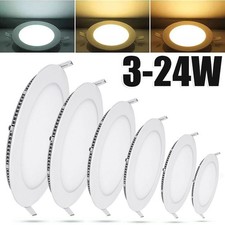 LED Panel Einbaustrahler Einbau Leuchte Decken Lampen Spot Strahler Set 230V