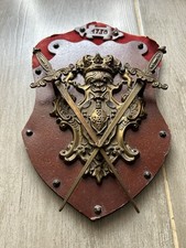 Antikes Deko Schild  Zwei