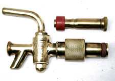 Messing-Zapfhahn mit Lüfter für Partyfässer,  Bier-Schankhahn  (19)