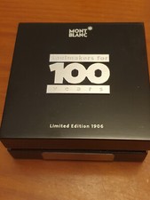 MONTBLANC 925 Sterlingsilber limitierte Manschetten Knöpfe z. 100 Jahre Jubiläum