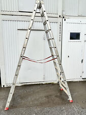 Euroline Alu-Stufenstehleiter Leiter Stehleiter  12 Stufen  Nr. 30577012 #T3