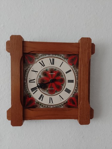 Tolle dugena wanduhr - wanduhr, keramik