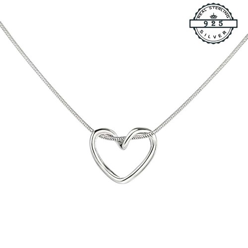 Herzkette aus 925 - , sterling