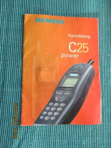 Siemens c25power kurzanleitung - c25power,