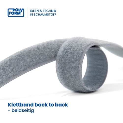 Velcro back - back,