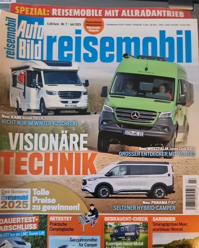 Reisemobil autobild juli 2025 - autobild,