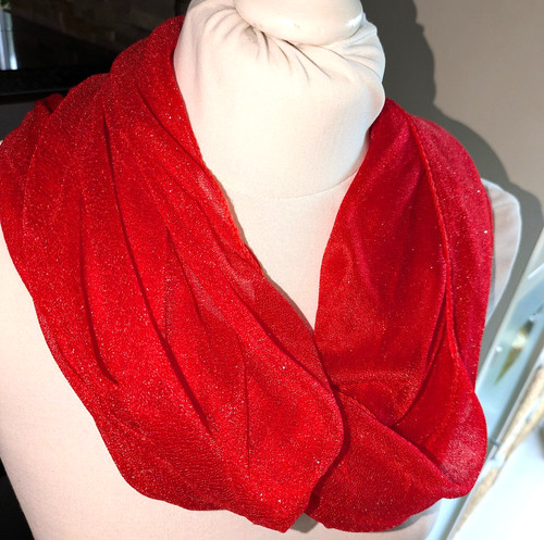 Loop tuch schal rot dezentes - loop,