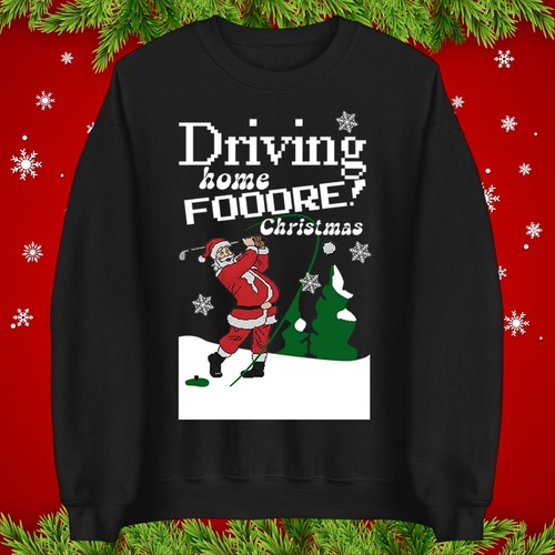 Lustiger santa golf pullover - lustiger,