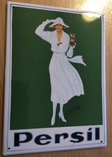 Persil Blechschild 18 x 24,5 cm  Werbung Reklame