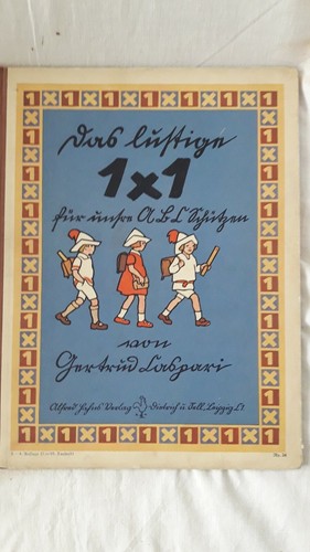 Antikes buch das lustige 1x1 - lustige,