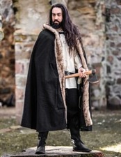 Wikinger Umhang mit Kunstfell