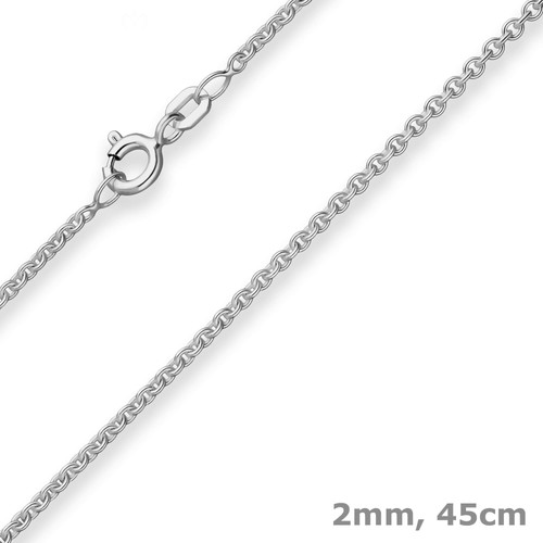 2mm rund ankerkette - rund-ankerkette, goldkette