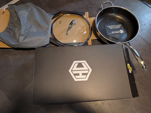 Hexclad hybrid sautepfanne 3 - sautepfanne, 4,3