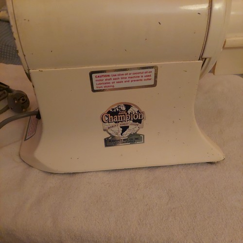 Champion 2000 juicer entsafter - champion,