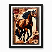 Pferd Kunst 1 Kunstdruck