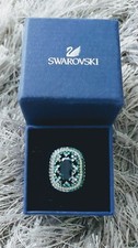 Swarovski Damen-Ring "Gaia" Edelstahl rhodiniert Kristall Mehrfarbig Gr. 50 