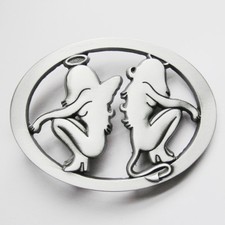 DEVIL & ANGEL Gürtelschnalle