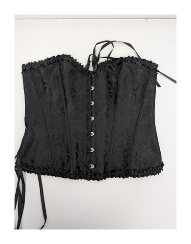 Damen schwarz brokat - damen,