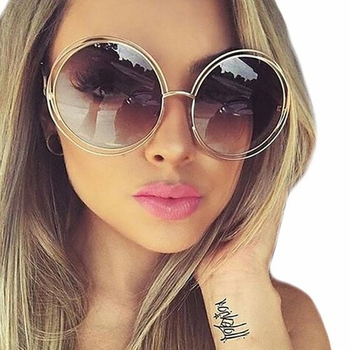 Damenbrille gold sonnenbrille - damenbrille,