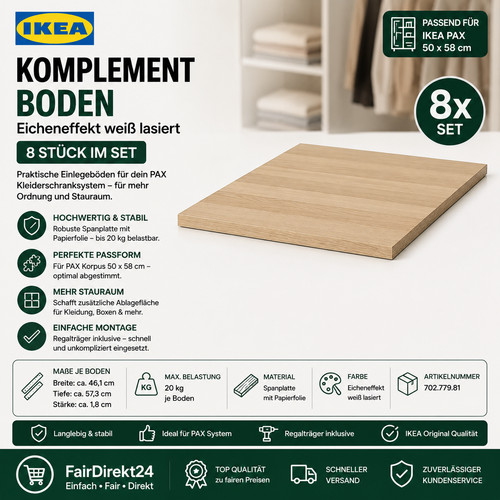 Ikea komplement boden 50x58 - komplement,