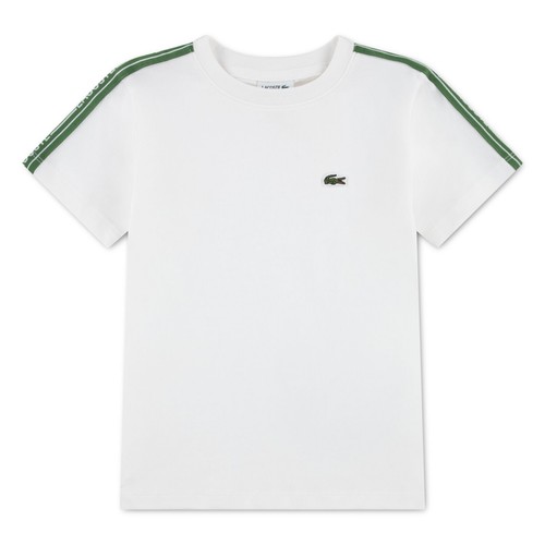Lacoste kinder shirt weiß - kinder, t-shirt