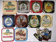 10 verschiedene Bieretiketten