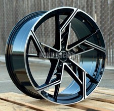 4X 21 Zoll ABT Style Felgen 5 Speichen 5X112 9J ET32 passend für Audi A5 A6...