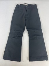 Kinder Unisex Schlag Thermohose Schneehose Skihose Schwarz Gr. 110 von H & M