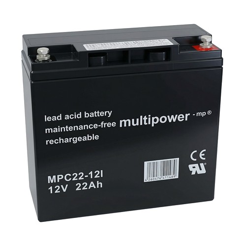 Multipower mpc22 12i 12v 22ah - 12v,