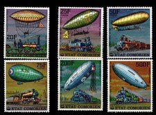 Komoren 339-344 postfrisch