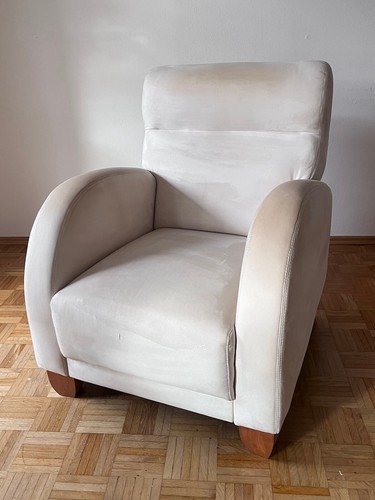Schöner sessel stuhl beige - schöner,