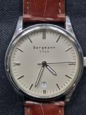 BERGMANN 1960 Herrenarmbanduhr – Klassisches Design, Vintage
